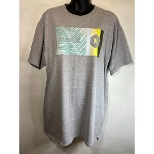 As Is-small Fade-men's Hurley Large Graphic Tee Grey Work Home Sport